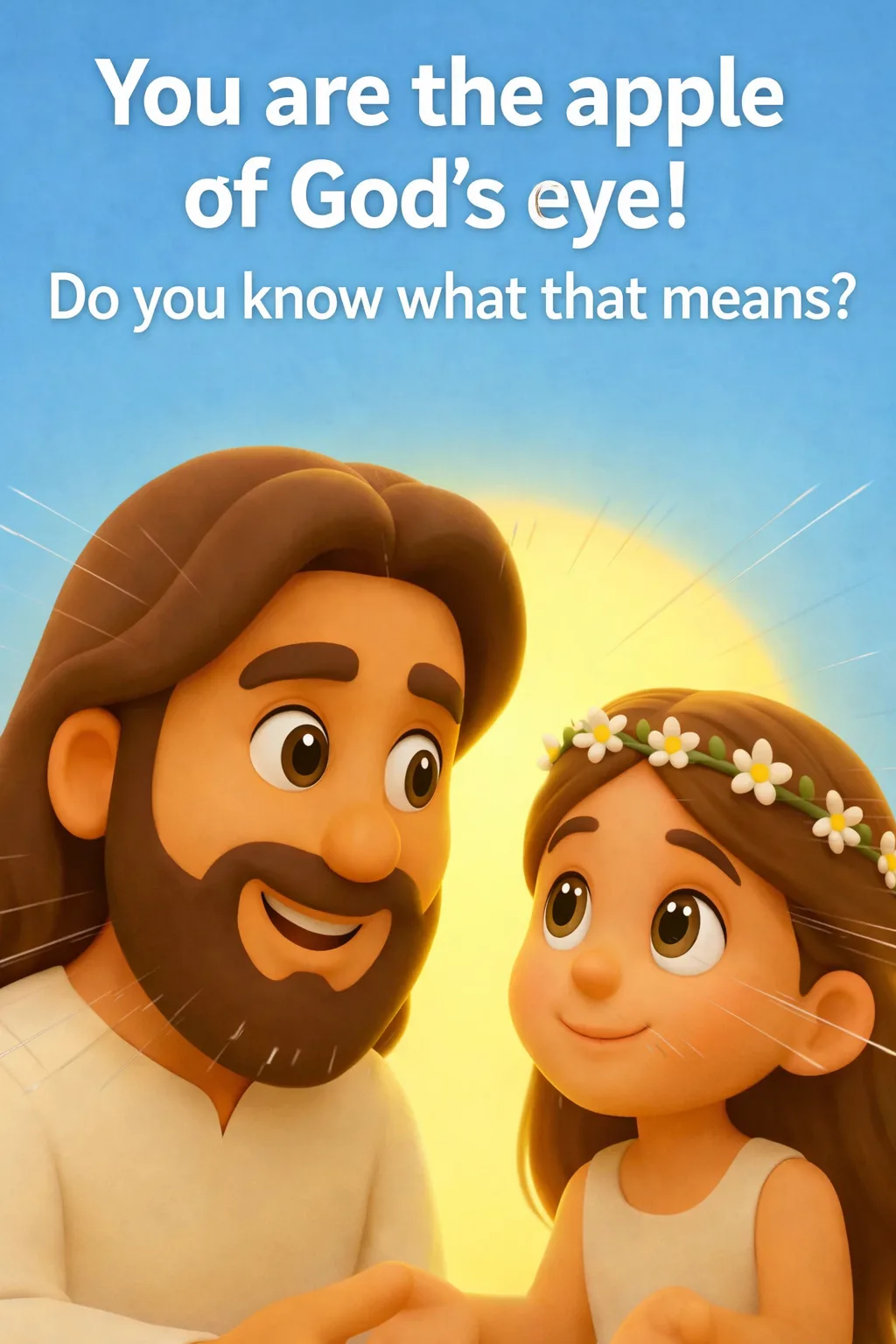 Cover image for devotional You are the apple of God's eye!