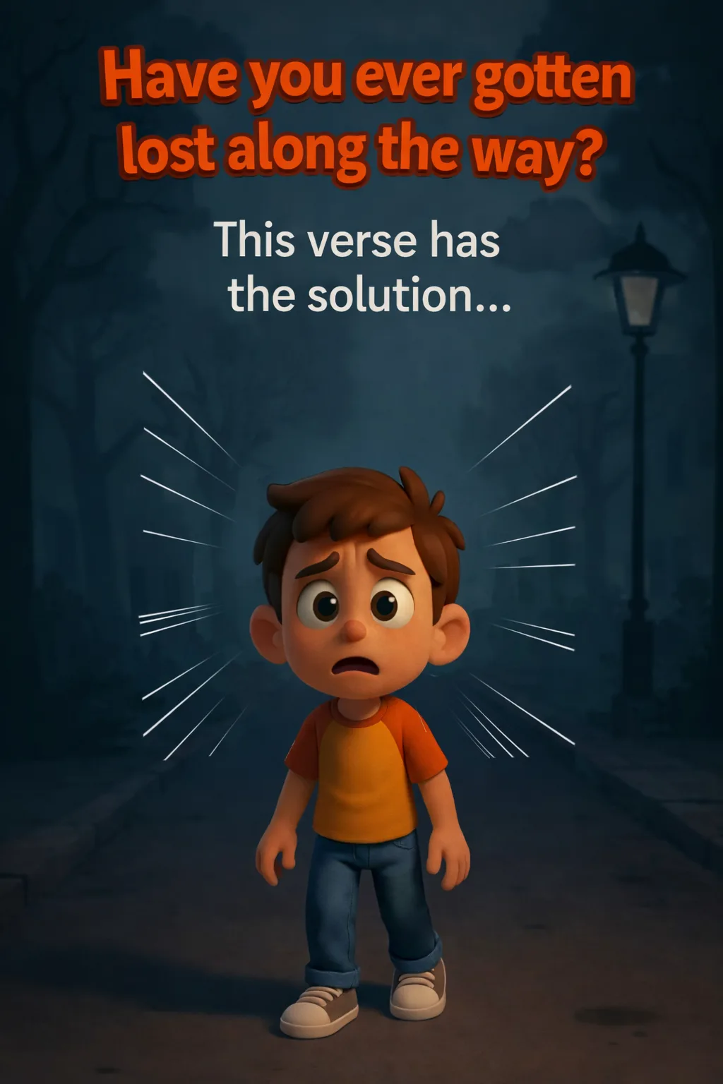 Cover image for devotional Have you ever gotten lost on the way?