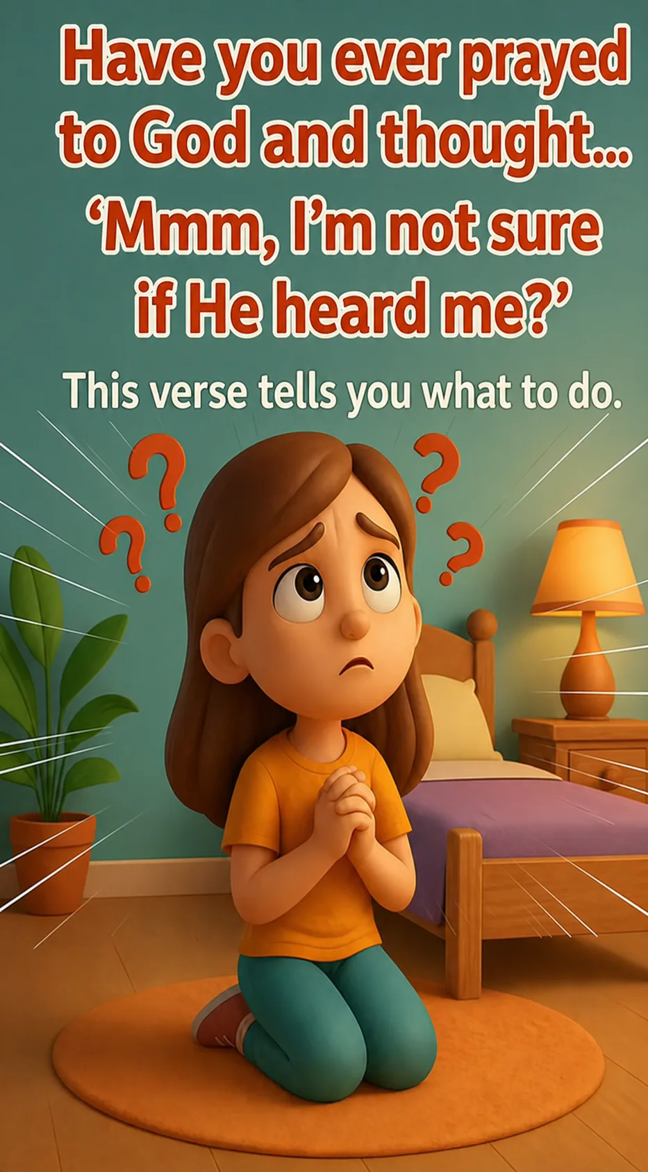 Cover image for devotional Have you ever prayed and doubted if God was listening to you?