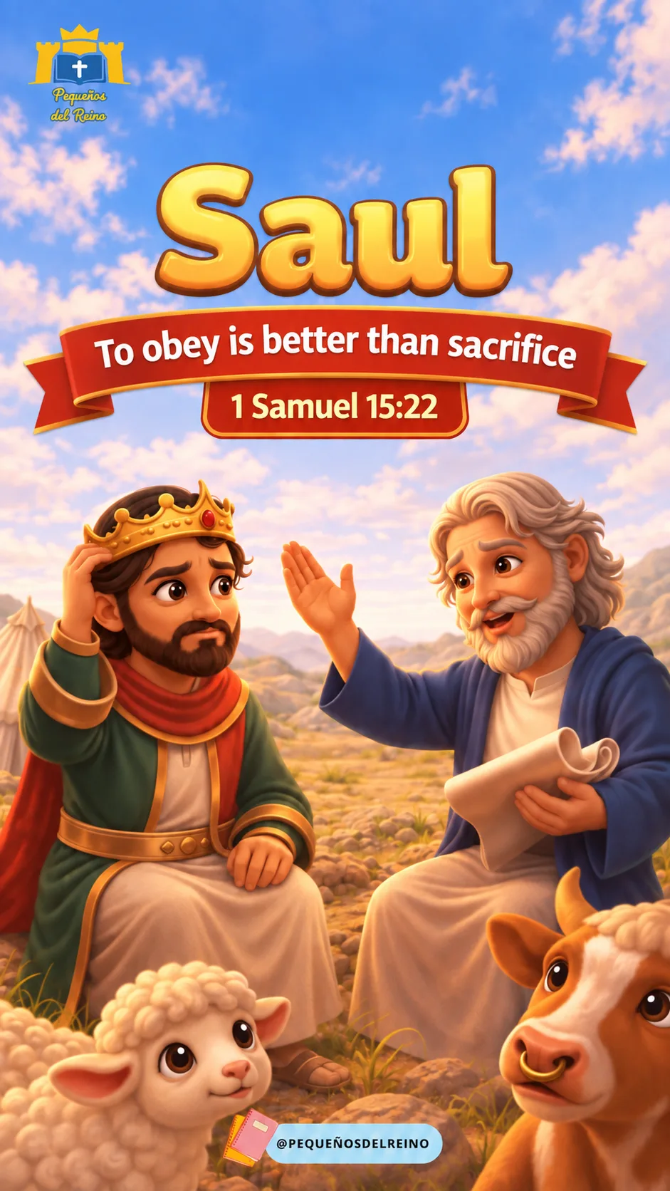 Cover of Saul: Obedience is better than sacrifice