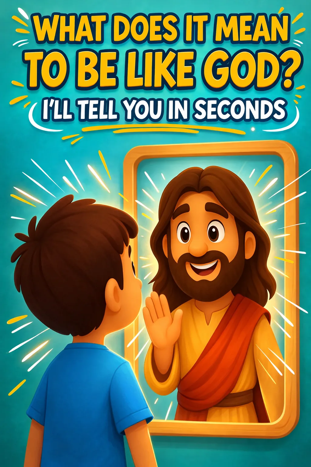 Cover image for devotional Did you know what it means to be like God?