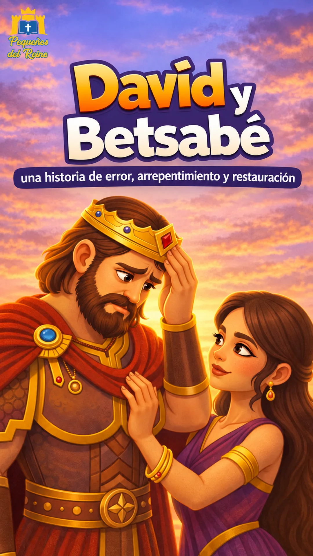 Portada de la clase bíblica David y su arrepentimiento