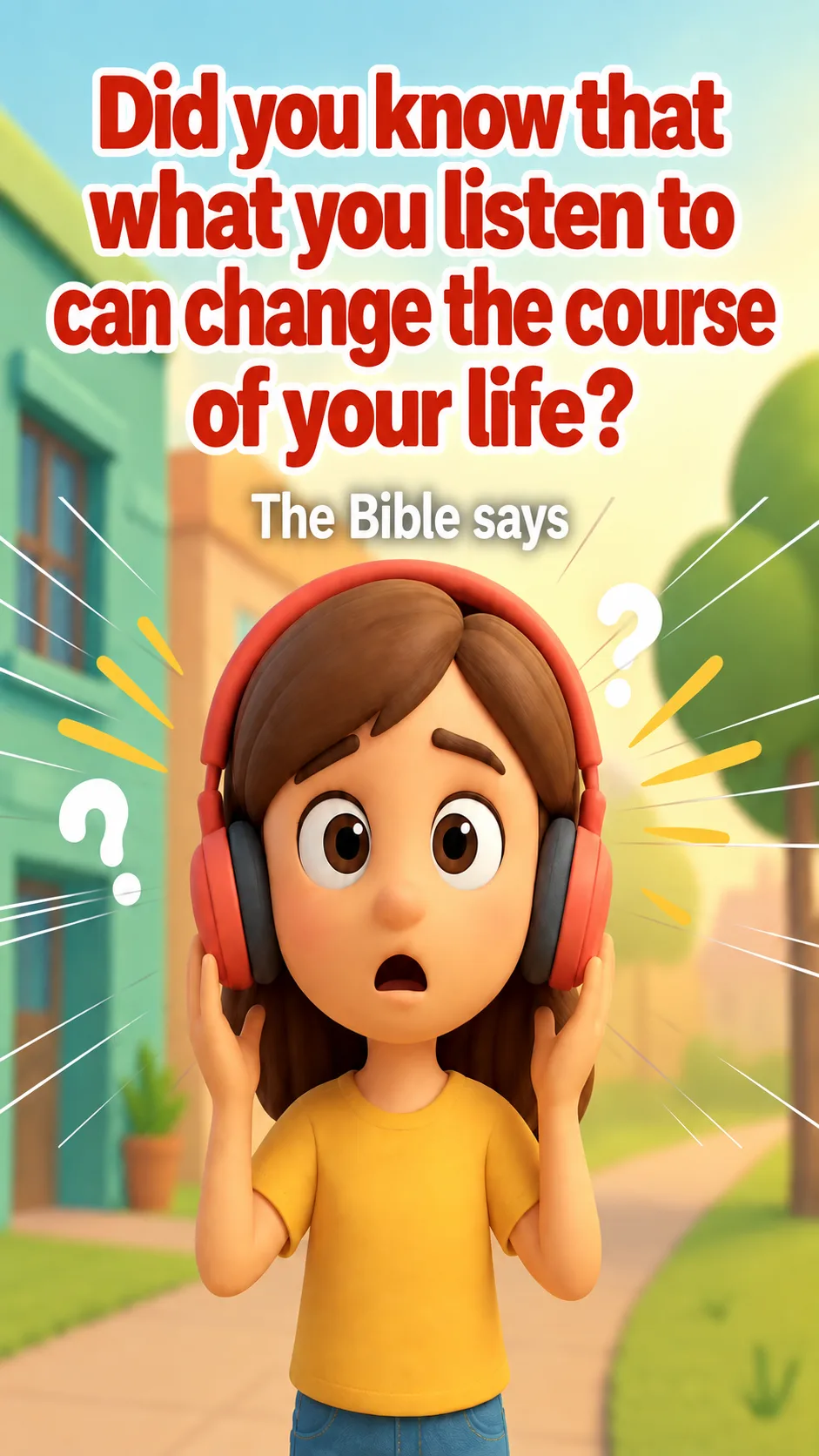 Cover image for devotional Did you know that what you listen to can change the course of your life?