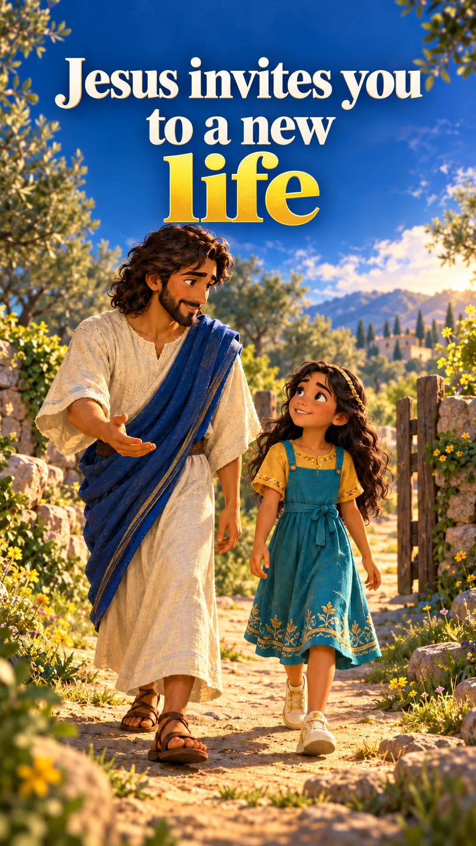 Cover image for devotional Jesus invites you to a different life