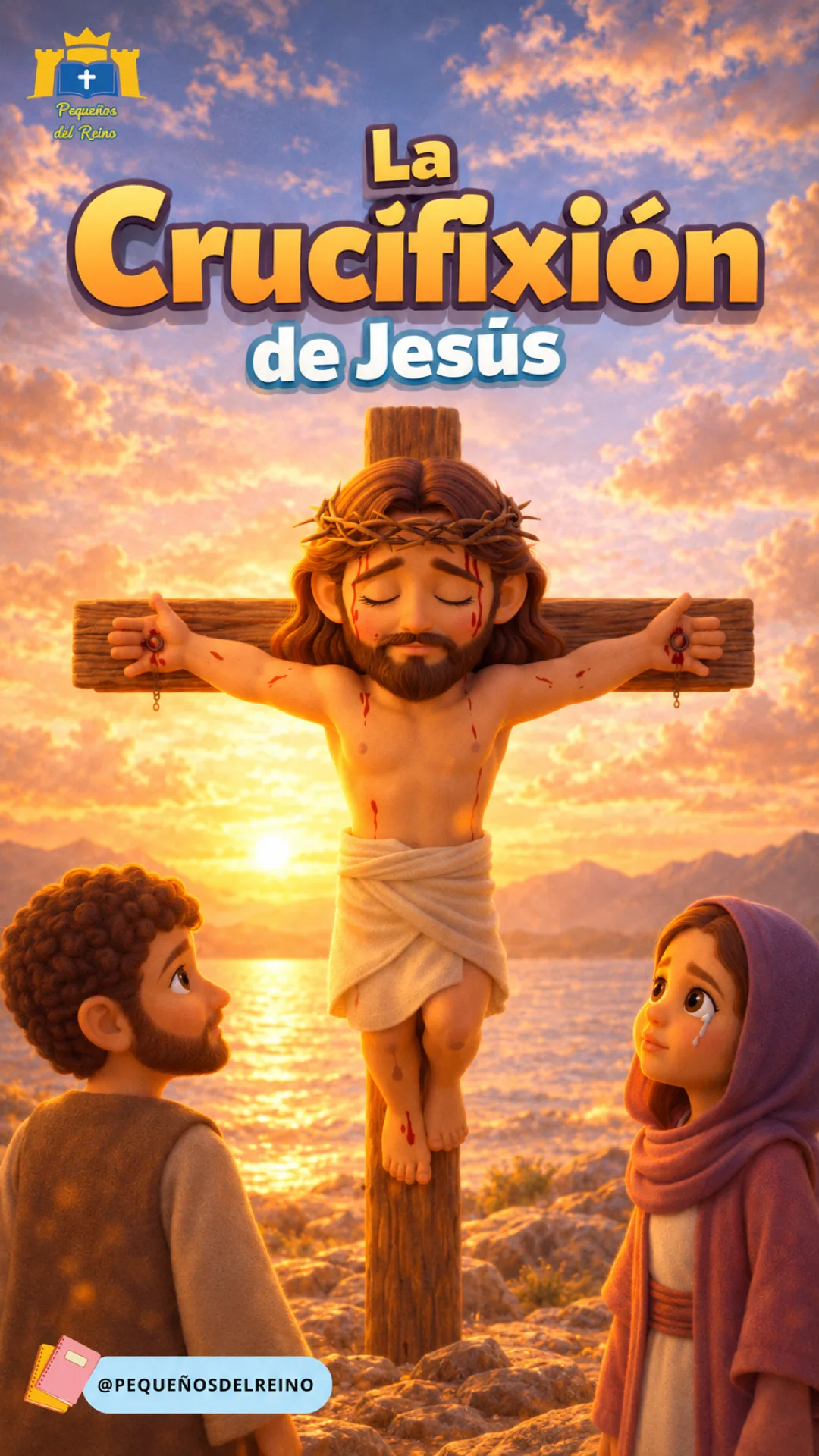 Portada de la clase bíblica La crucifixión de Jesús: amor y perdón