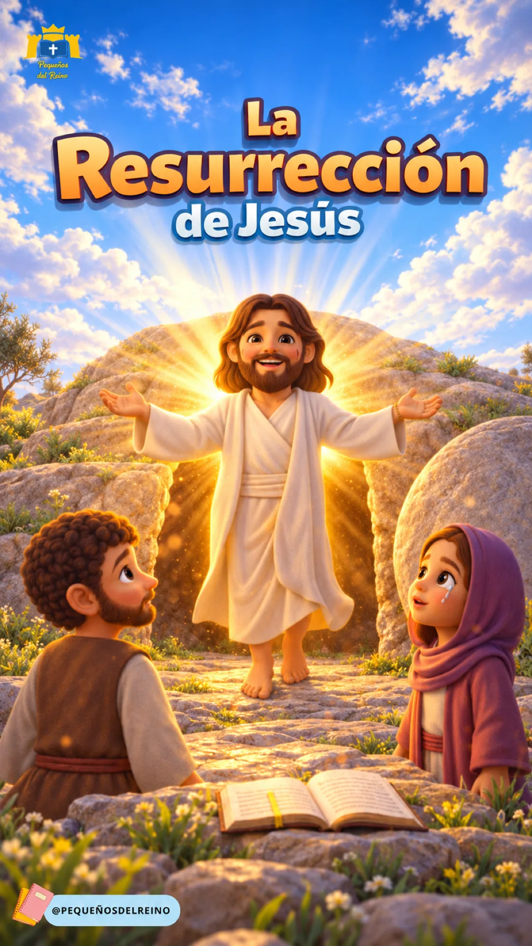 Portada de la clase bíblica La resurrección de Jesús: alegría y esperanza