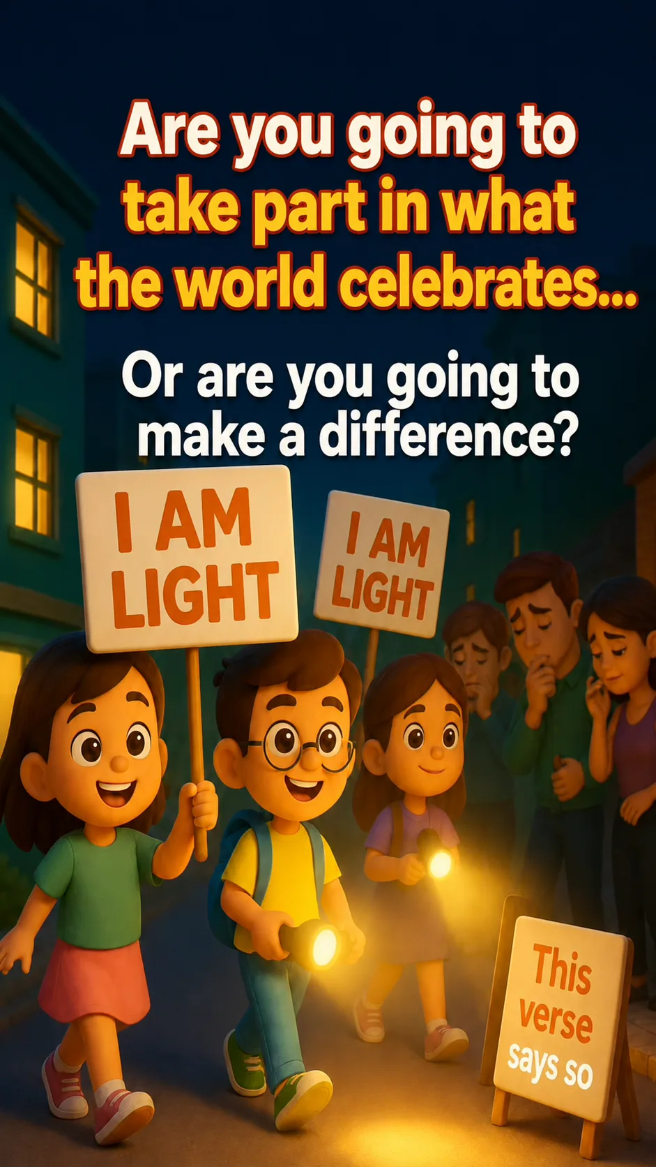 Cover image for devotional Not everything the world celebrates pleases God.