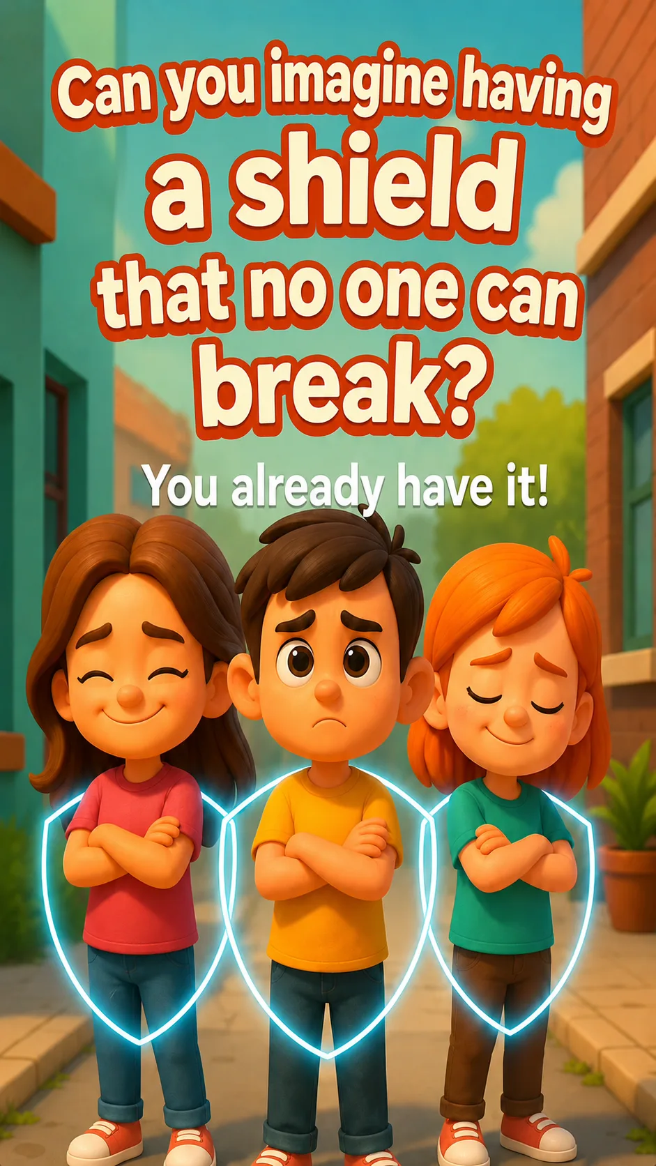 Cover image for devotional Did you know you have a shield that no one can break?