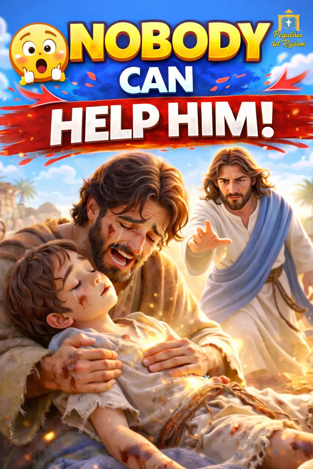 Cover image for miracle of Jesus No one can help him!