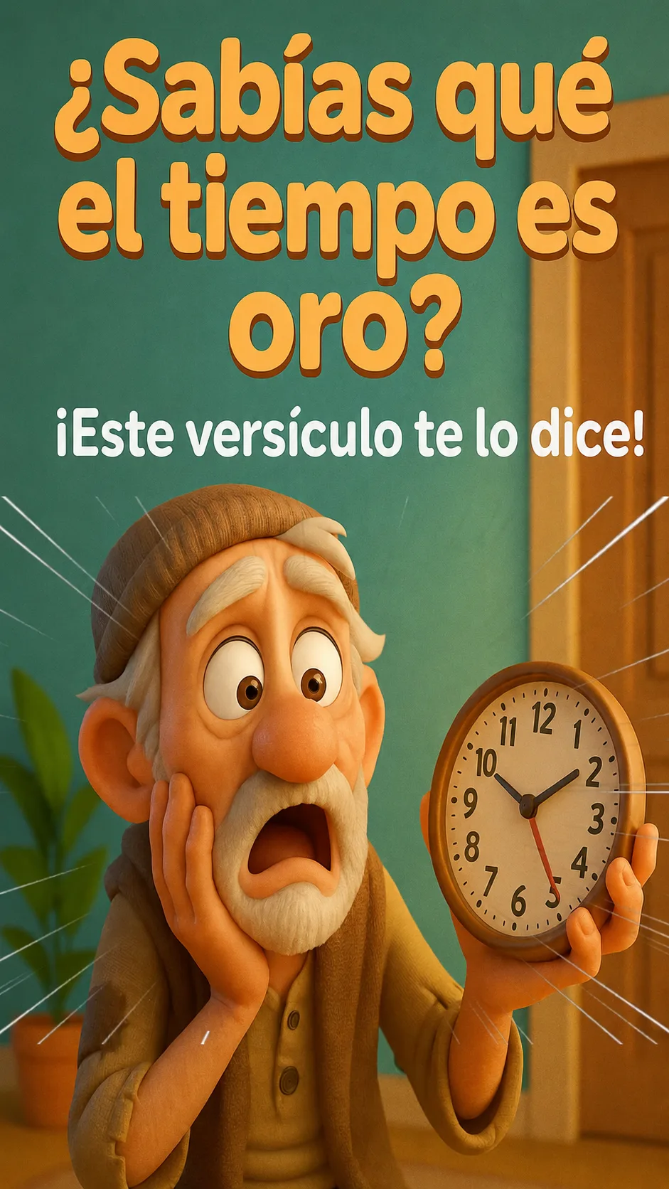 Portada de devocional Sabias que el tiempo es oro?