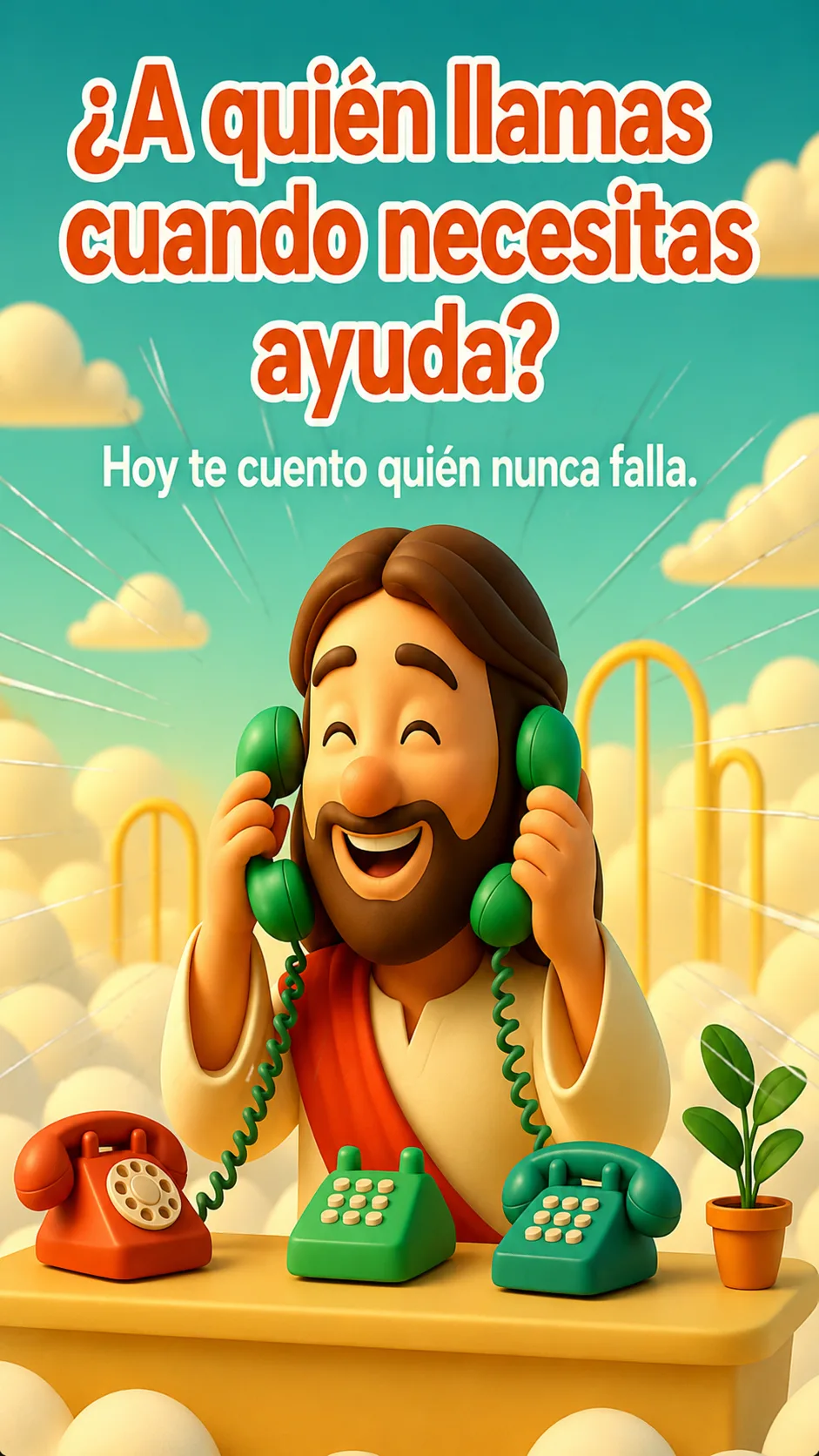 Portada del devocional ¿A quien llamas cuando necesitas ayuda?
