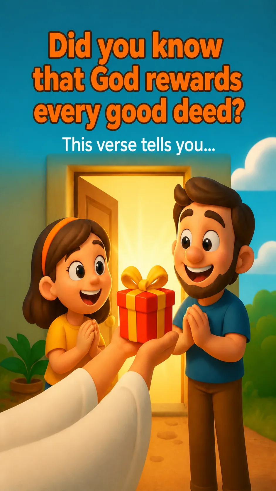 Cover image for devotional Did you know that God rewards every good deed?