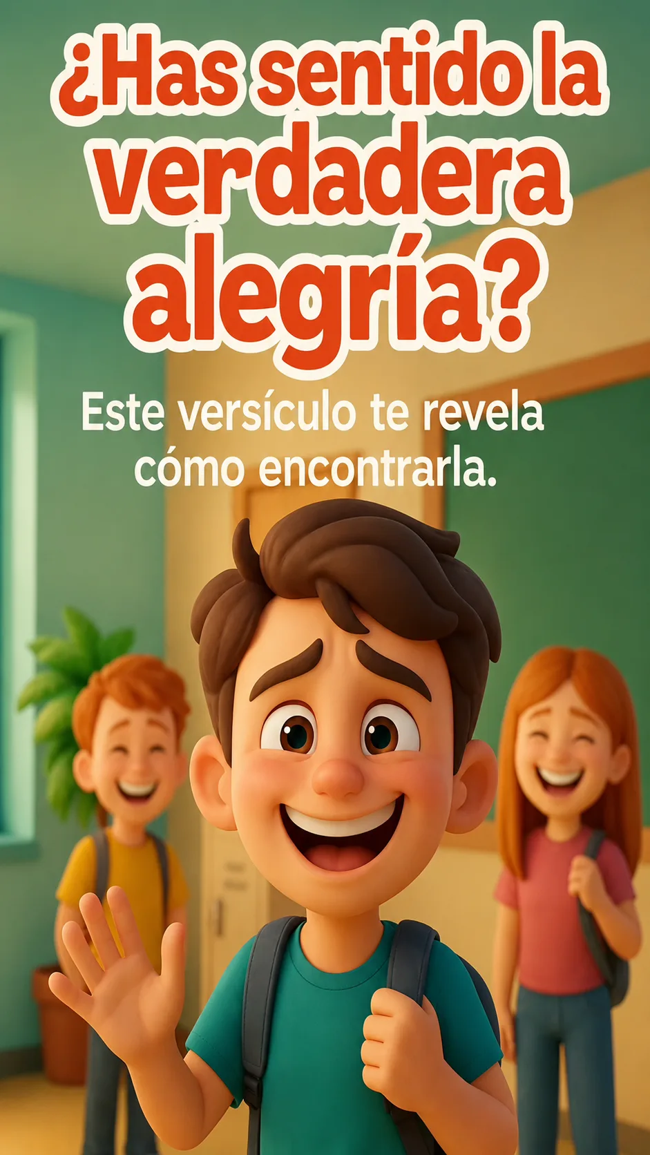Portada de devocional ¿has sentido la verdadera alegría ?