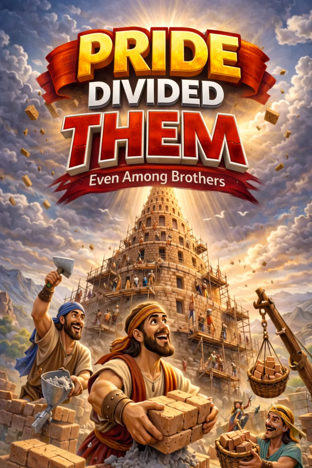 Cover image for biblical character The Tower of Babel