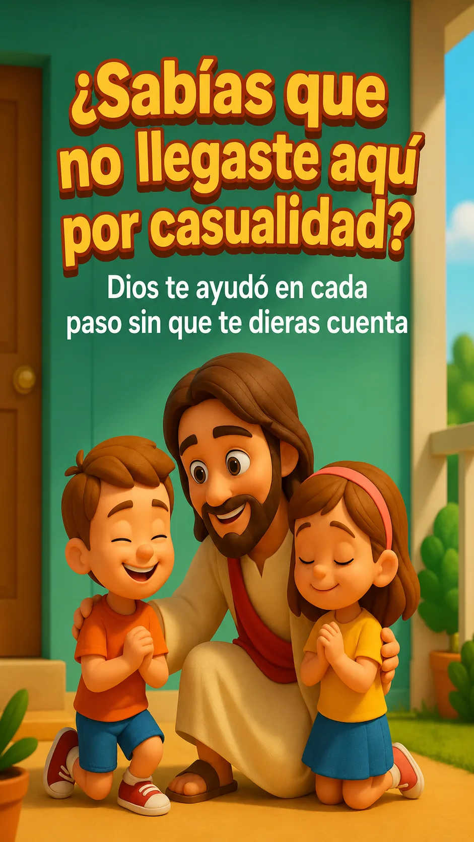 Portada de devocional Sabias que no llegaste aqui por casualidad?