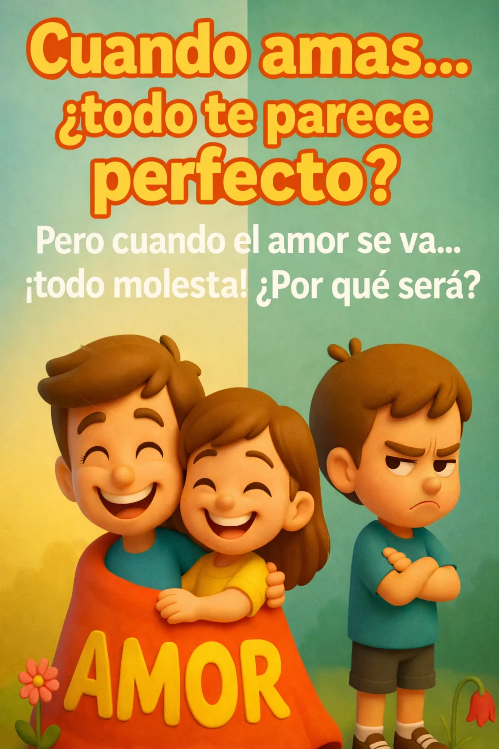 Ilustración del devocional cuando amas... ¿todo te parece perfecto?