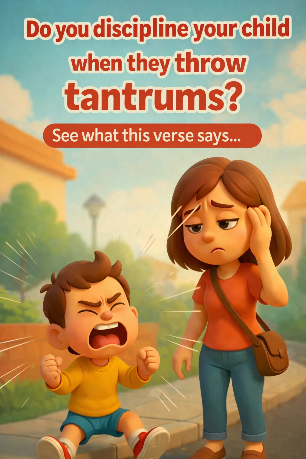 Cover image for devotional Do you correct your child when they throw tantrums?