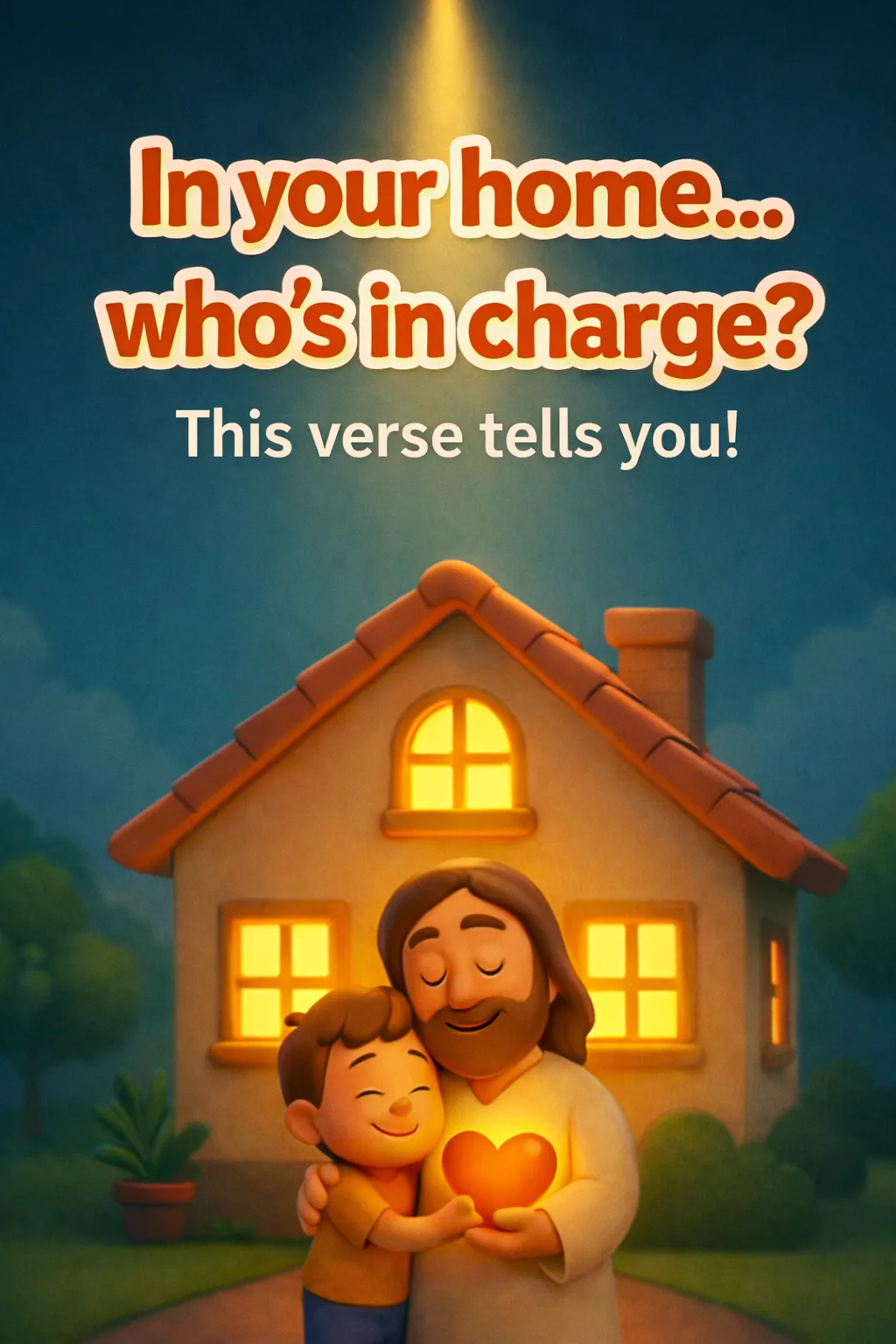 Cover image for devotional In your house... who is in charge?