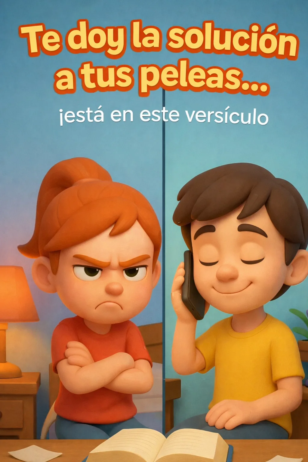 Ilustración del devocional ¿Sabías que odiar solo trae más odio?