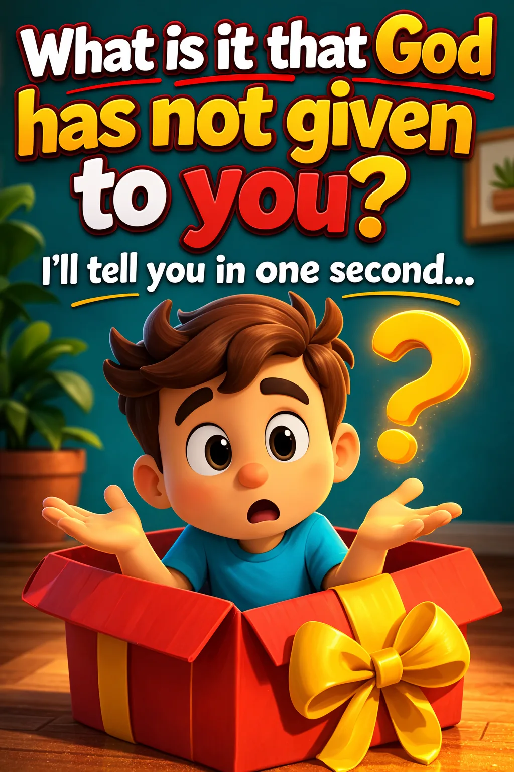 Cover image for devotional Guess what gift God placed in you