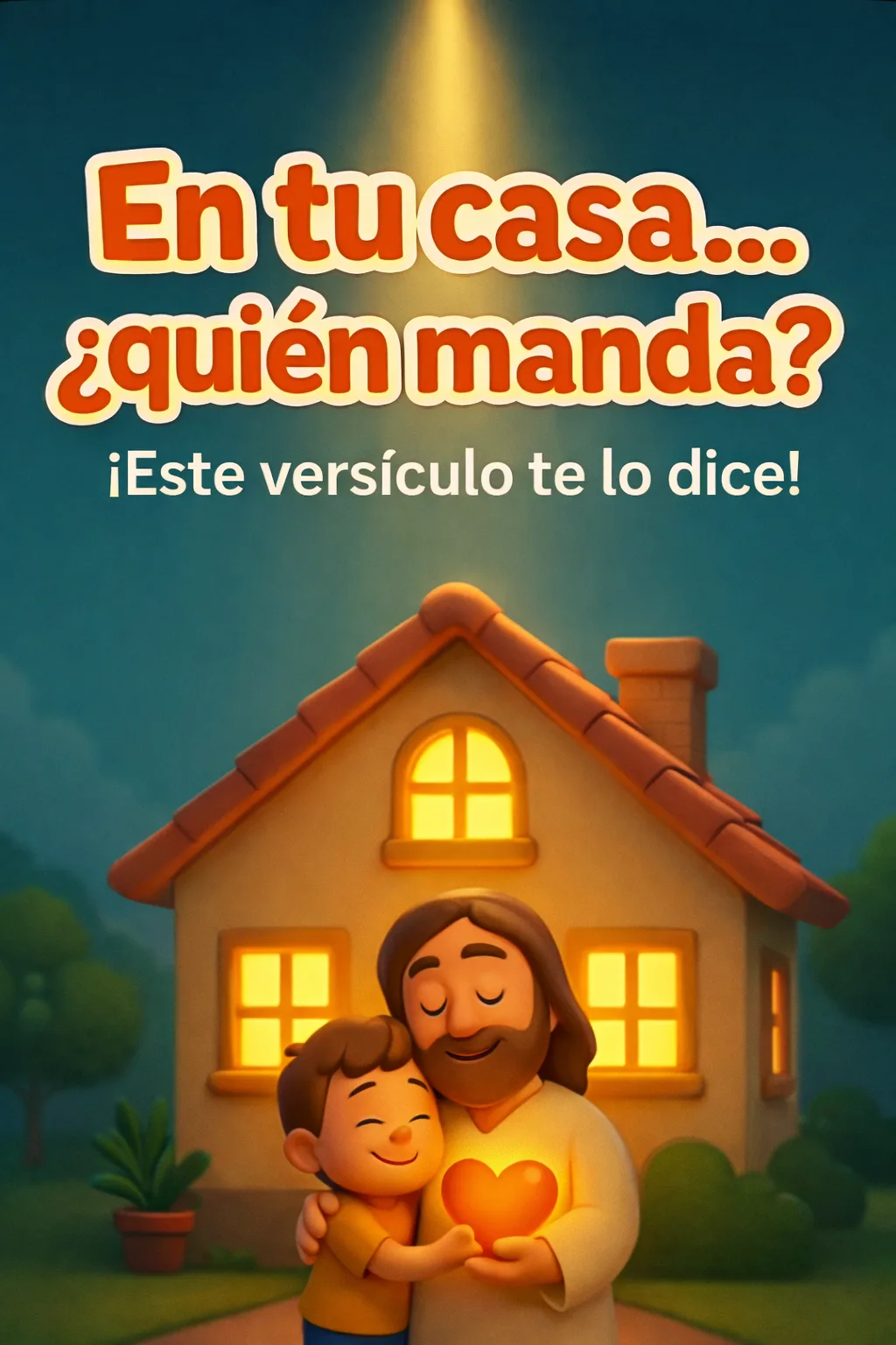 Ilustración del devocional En tu casa.. ¿quién manda?
