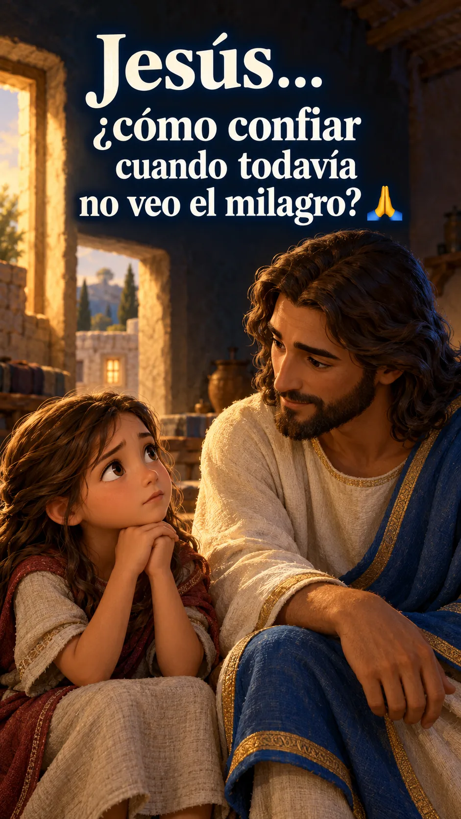 Portada de pregunta a Jesús Jesús… ¿cómo confiar cuando todavía no veo el milagro? 🙏