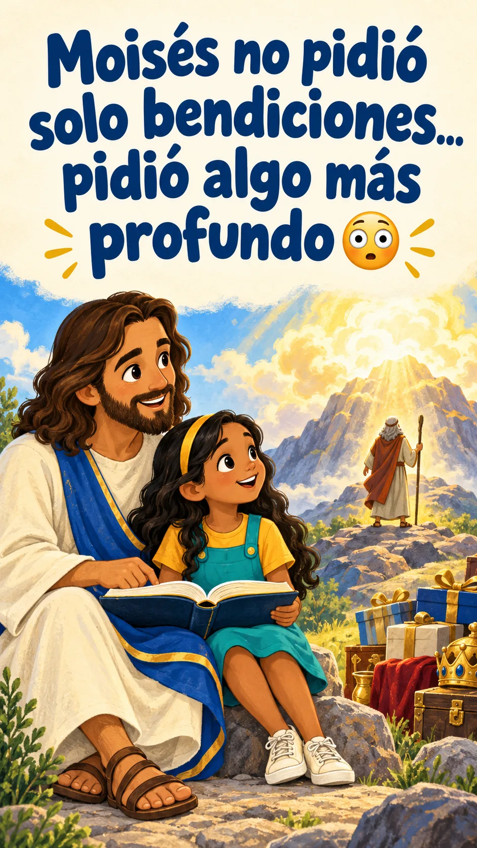 Portada de pregunta a Jesús Moisés no pidió solo bendiciones… pidió algo más profundo 😳