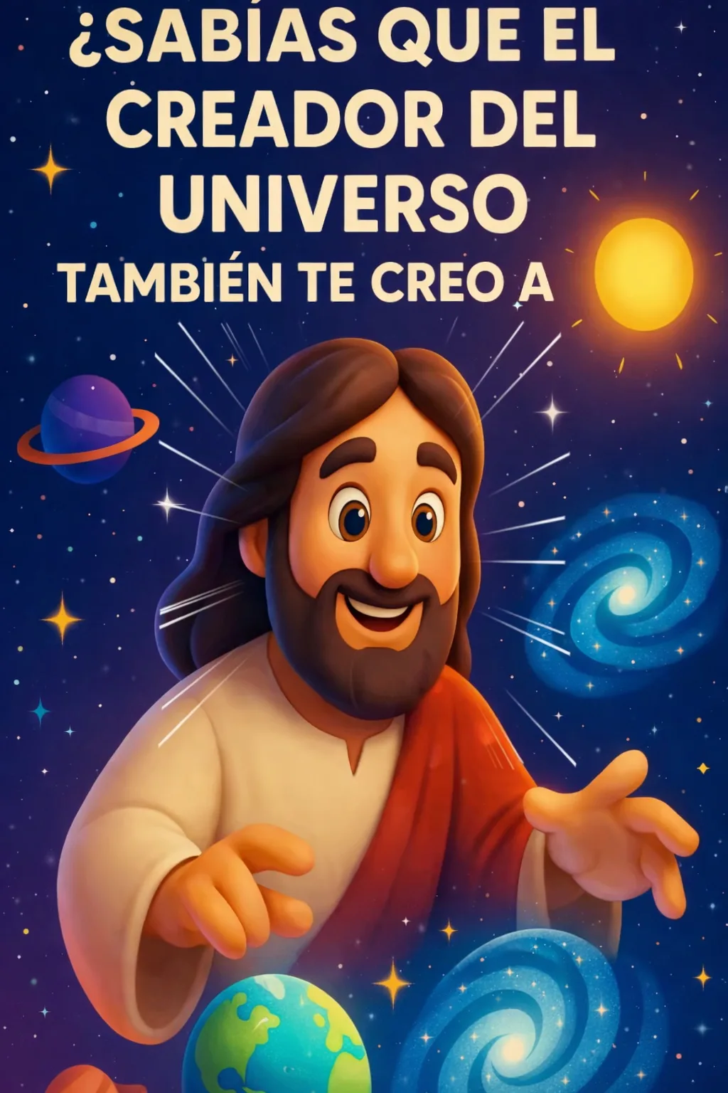 Portada del devocional ¿Sabias que el creador del universo tambien te creo a ti?