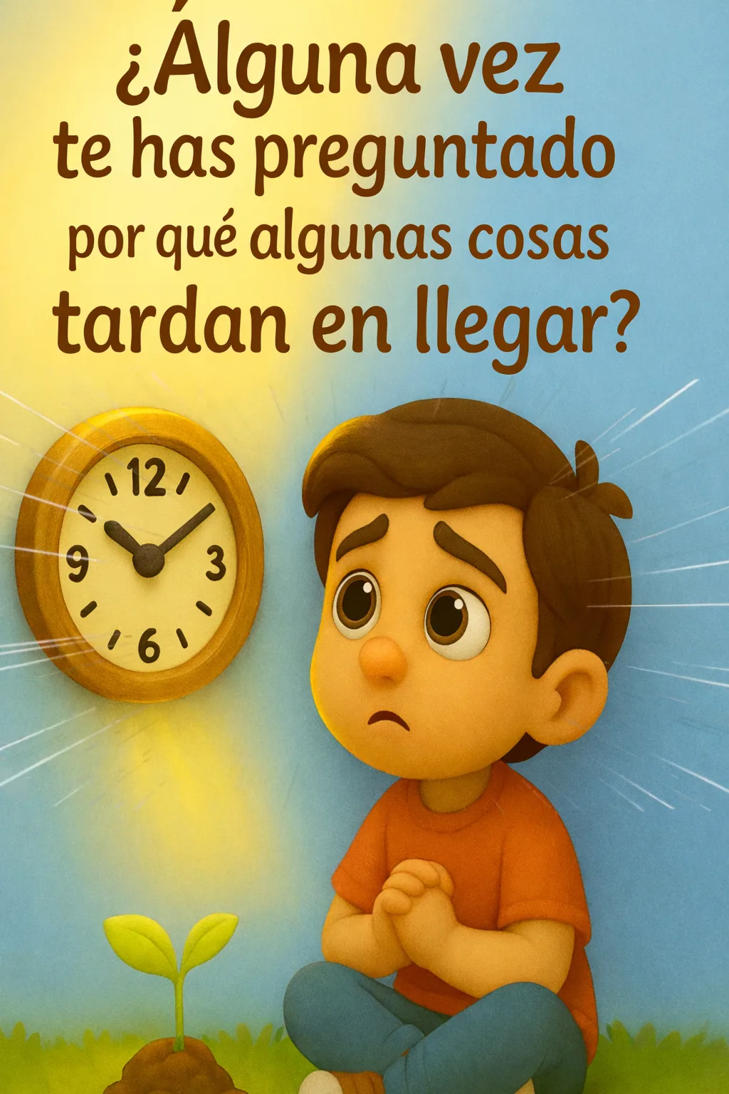 Ilustración del devocional ¿Alguna vez te has preguntado por qué algunas cosas tardan en llegar?