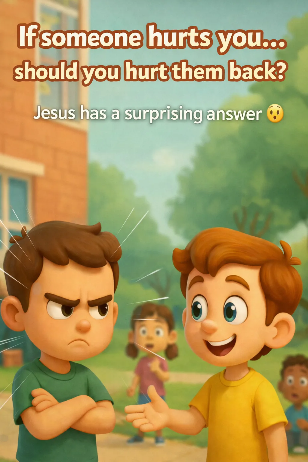 Devotional illustration If someone hurts you... should you do the same to them?