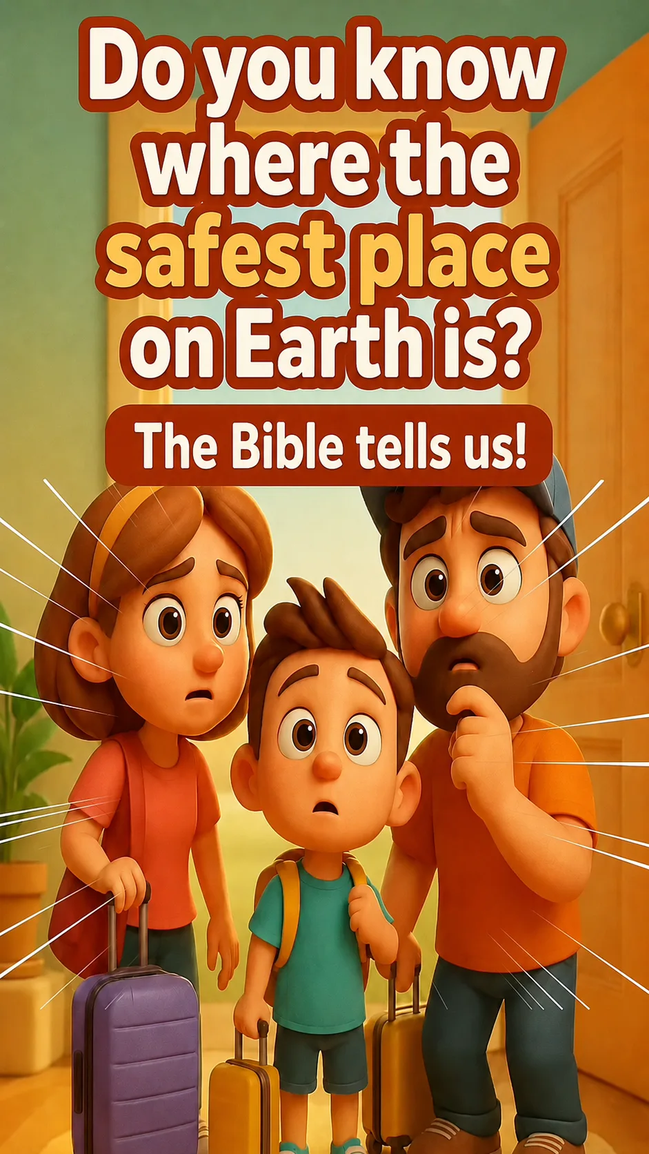 Cover image for devotional Do you know where the safest place on the planet is?