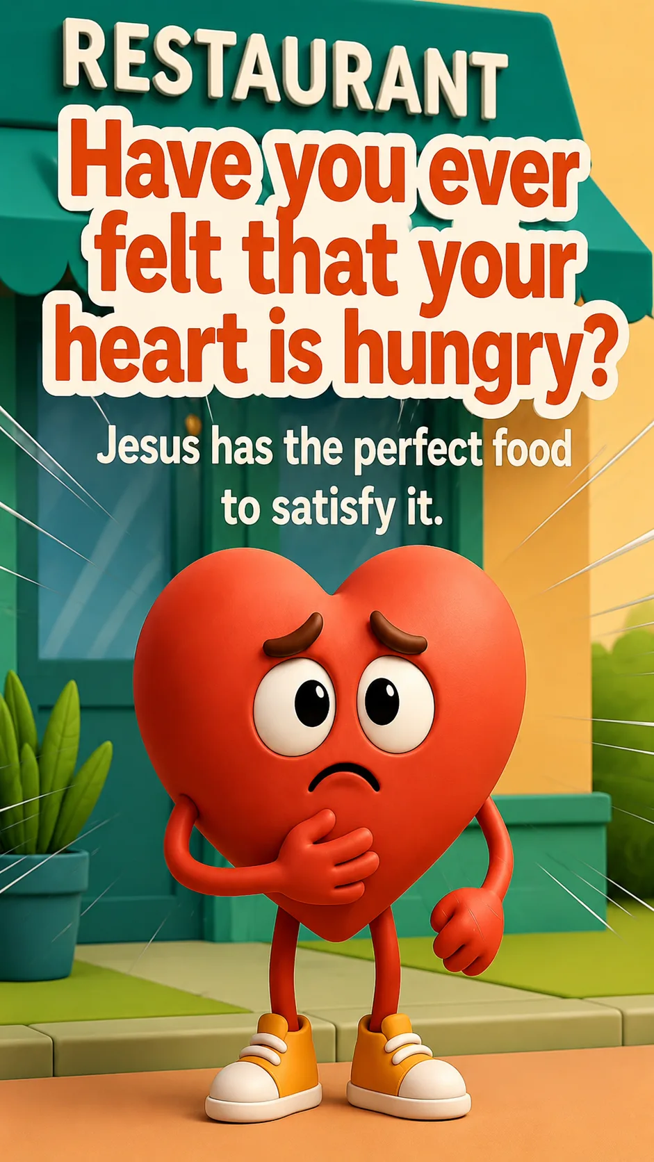 Cover image for devotional Has your heart ever been hungry?
