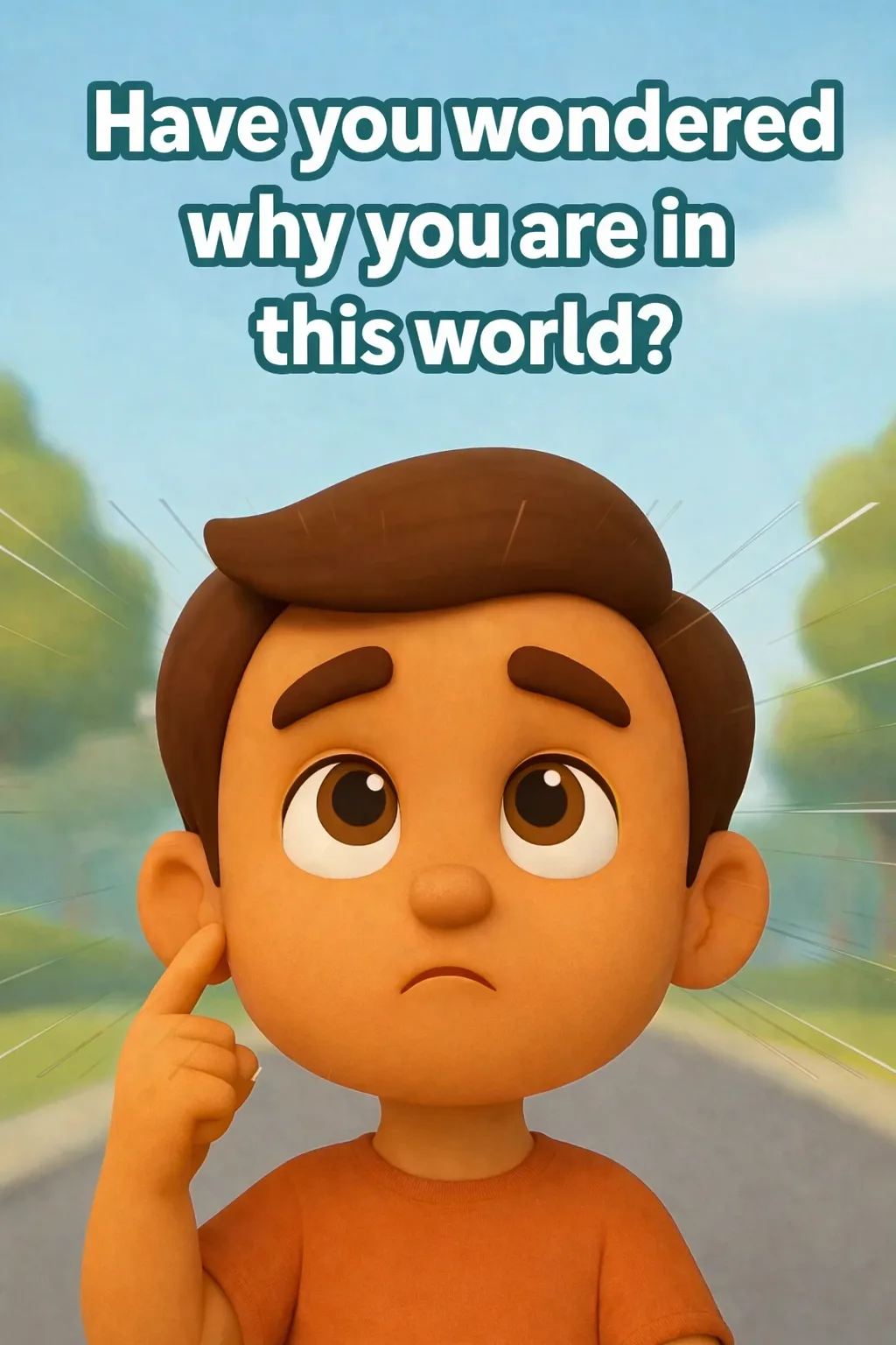 Cover image for devotional Have you ever wondered why you are in this world?