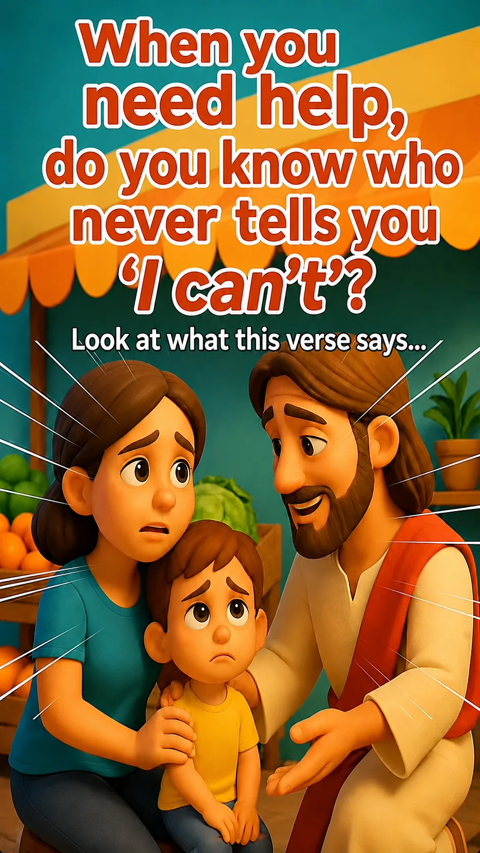 Cover image for devotional When you don't know what to do, lift up your eyes.