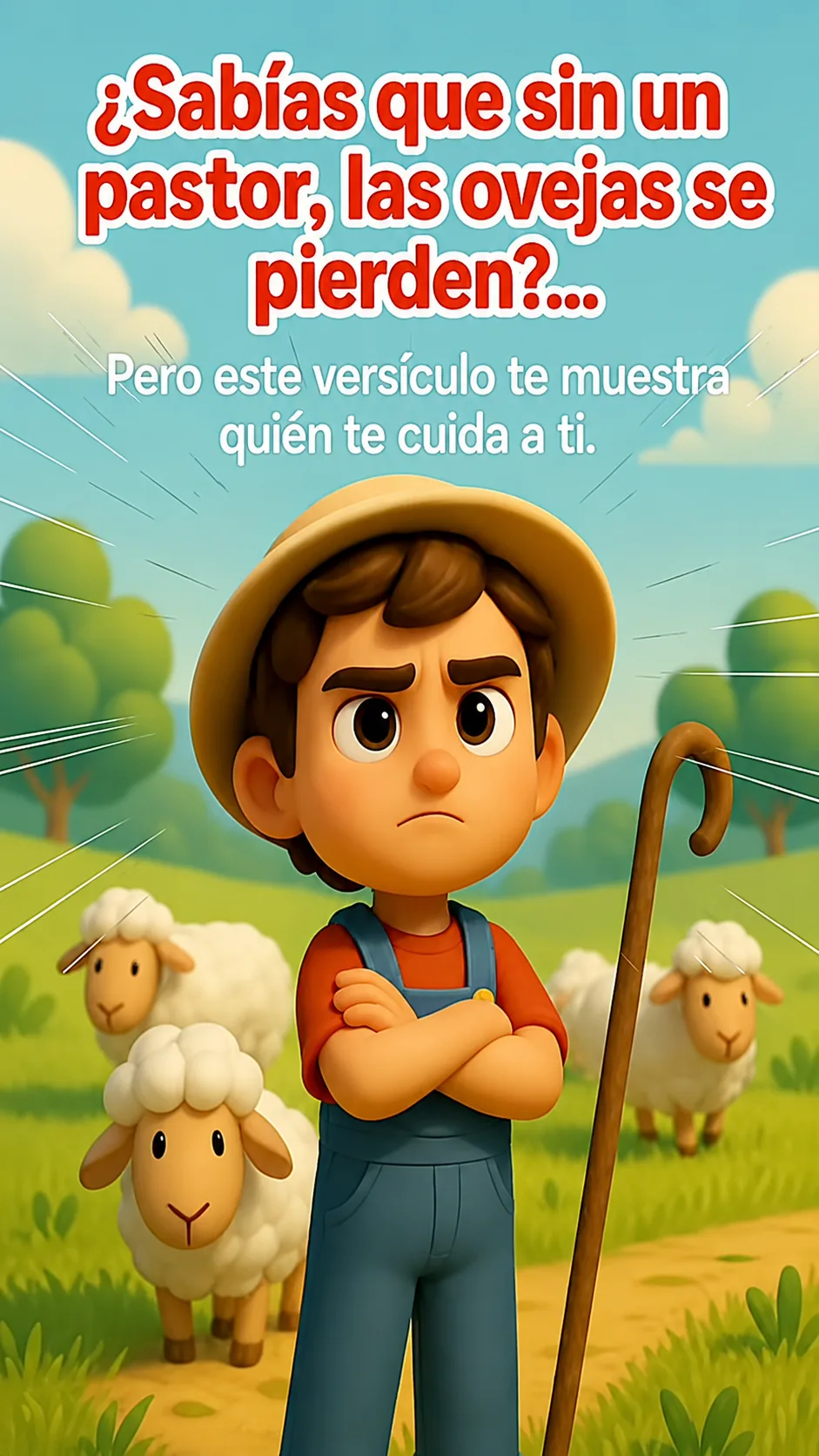 Portada de devocional ¿Sabias que sin un pastor, las ovejas se pierden?