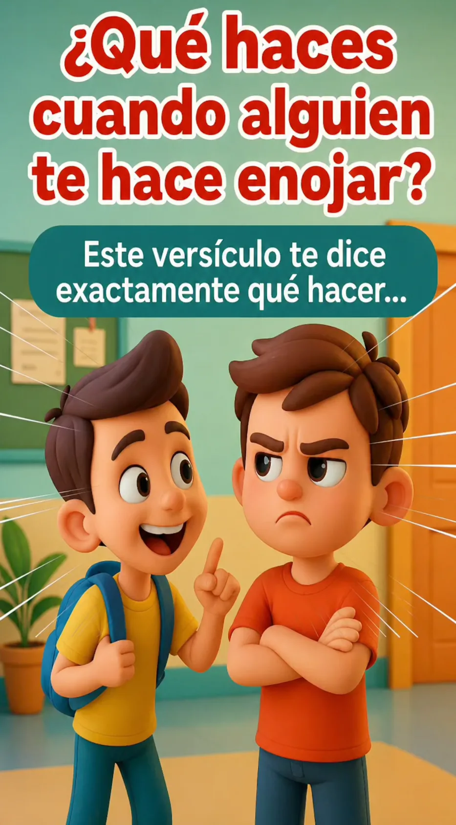 Portada de devocional ¿Que haces cuando alguien te hace enojar?