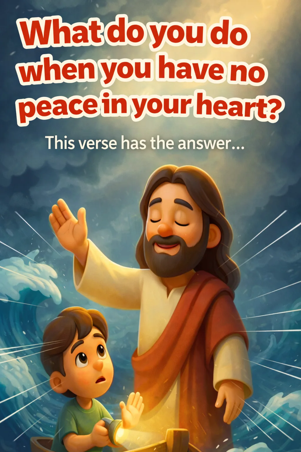 Cover image for devotional What do you do when you don't have peace in your heart?