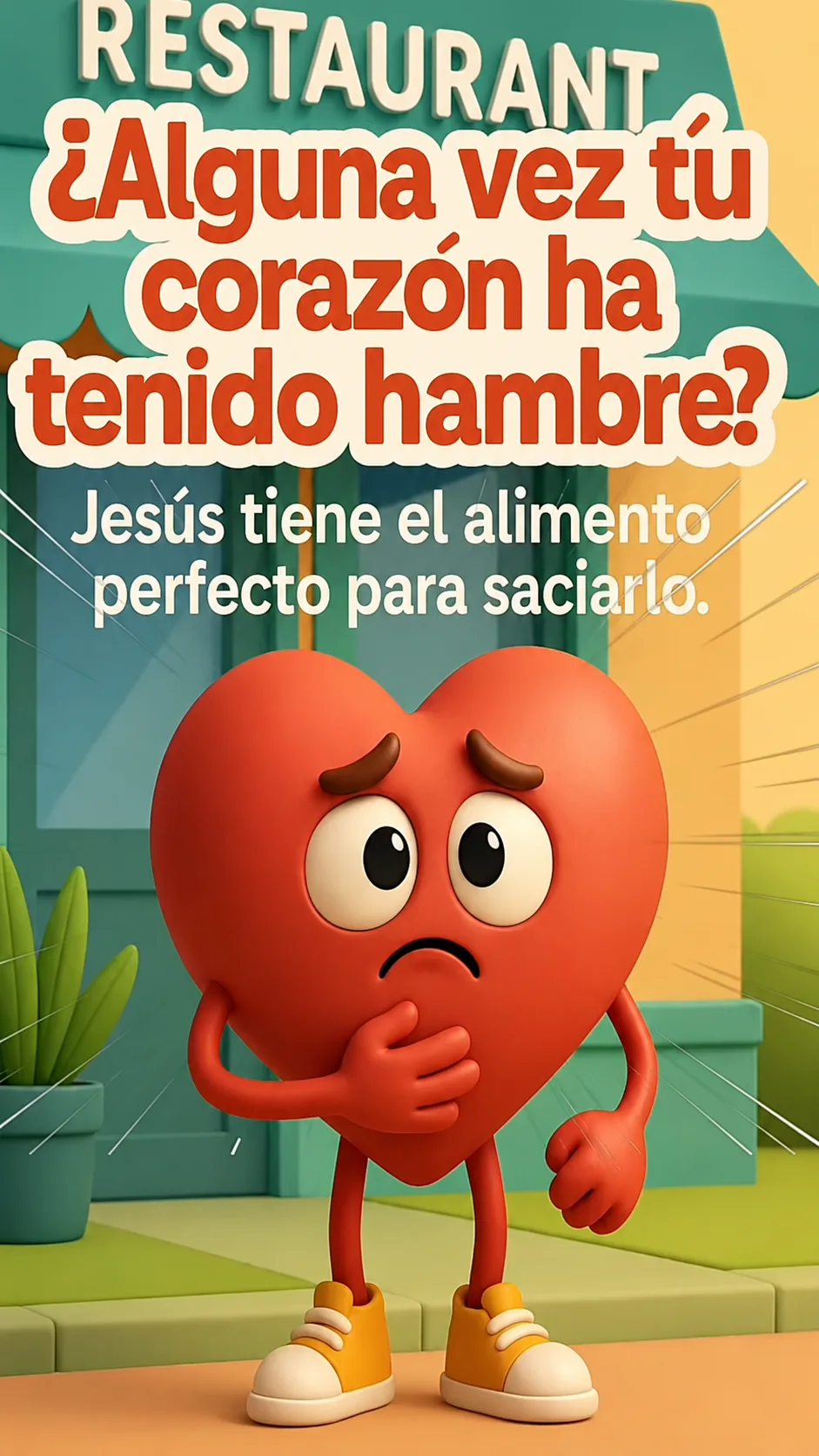 Portada de devocional ¿Alguna vez tu corazón ha tenido hambre?