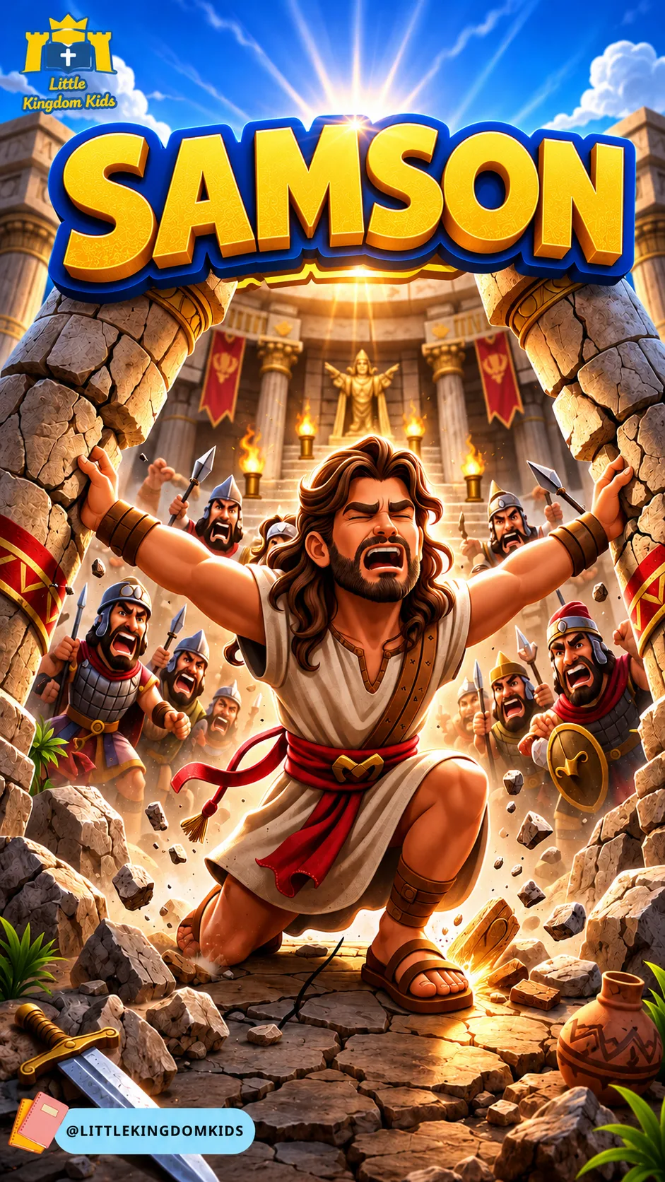 Cover image for Samson: Strong on the Outside, Weak on the Inside