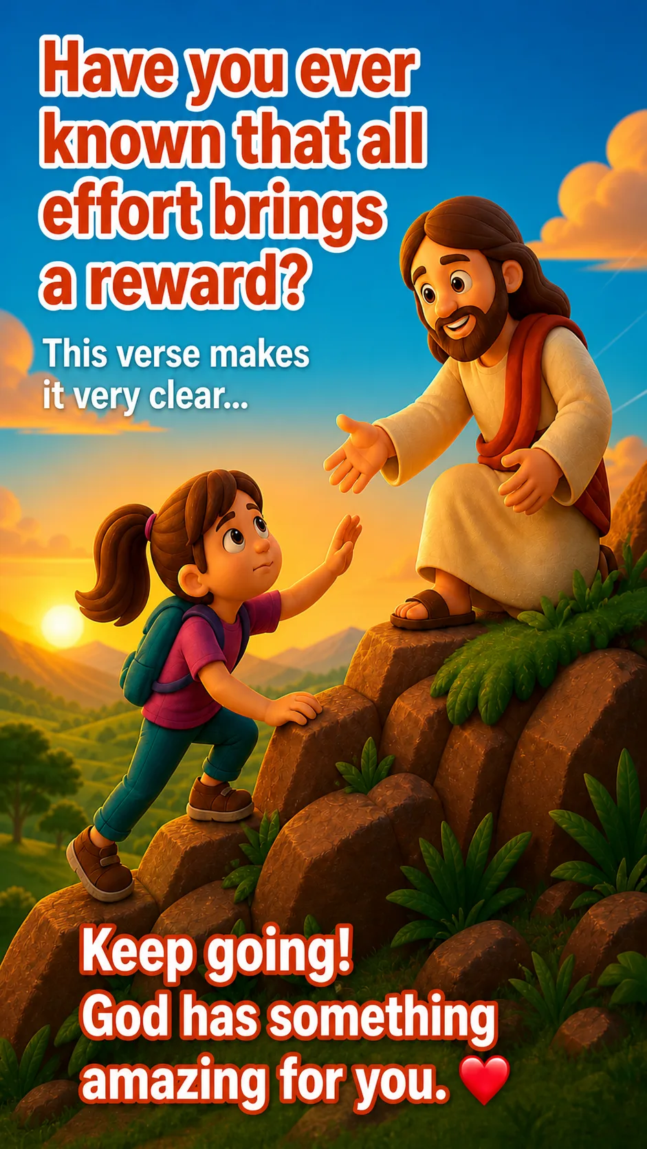 Cover image for devotional Did you know that every effort brings a reward?