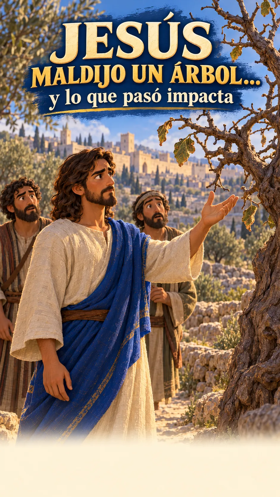 Portada de milagro de Jesús JESÚS MALDIJO UN ÁRBOL… y lo que pasó impacta