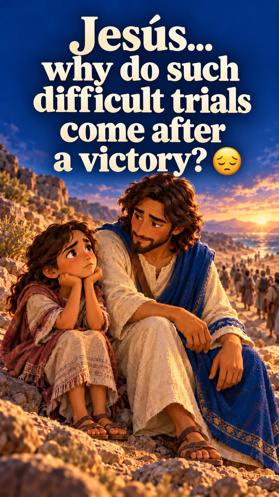 Cover image for question for Jesus Jesus... why do such difficult trials come after a victory? 😔
