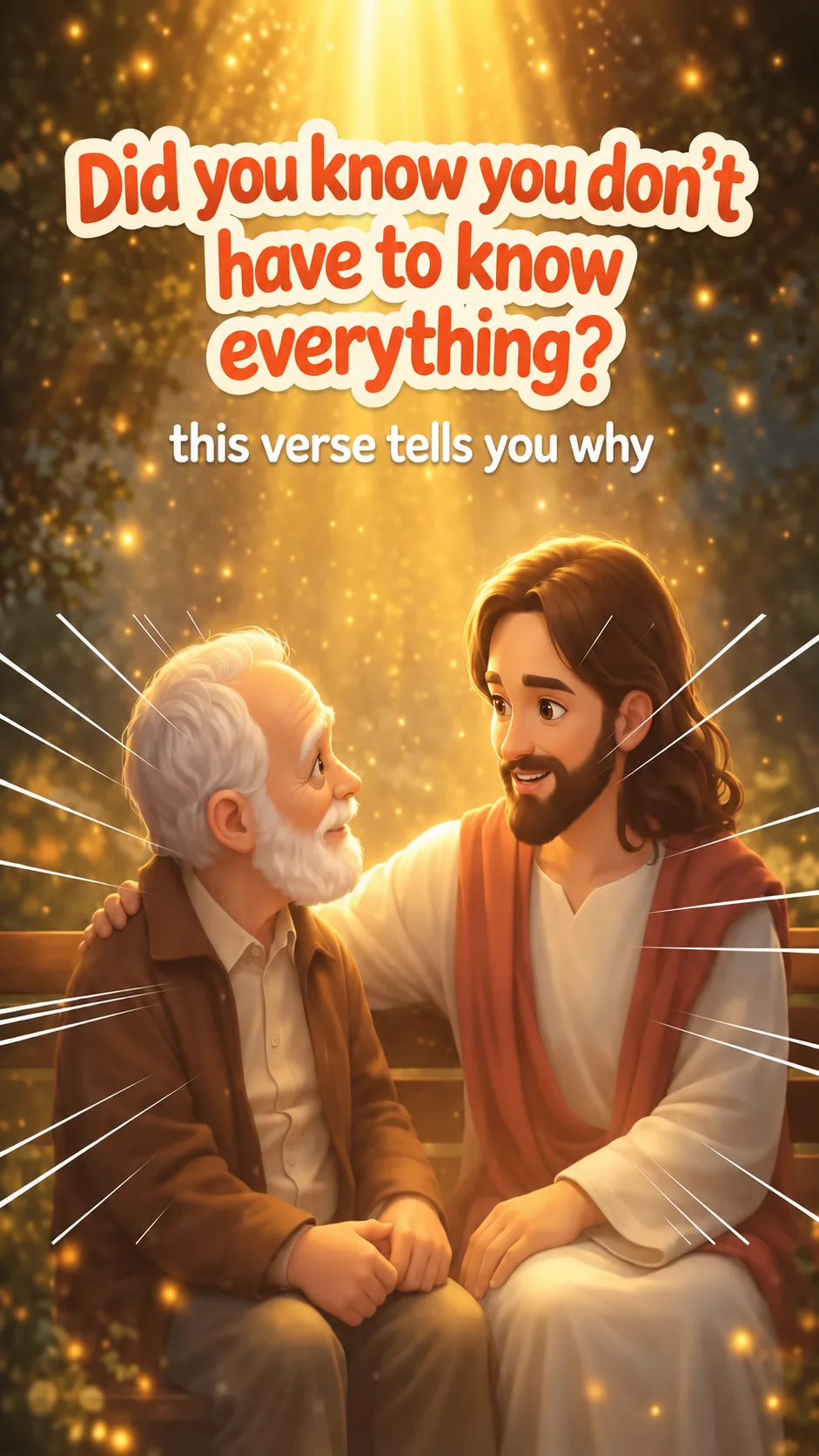 Cover image for devotional Did you know you don't have to know everything?