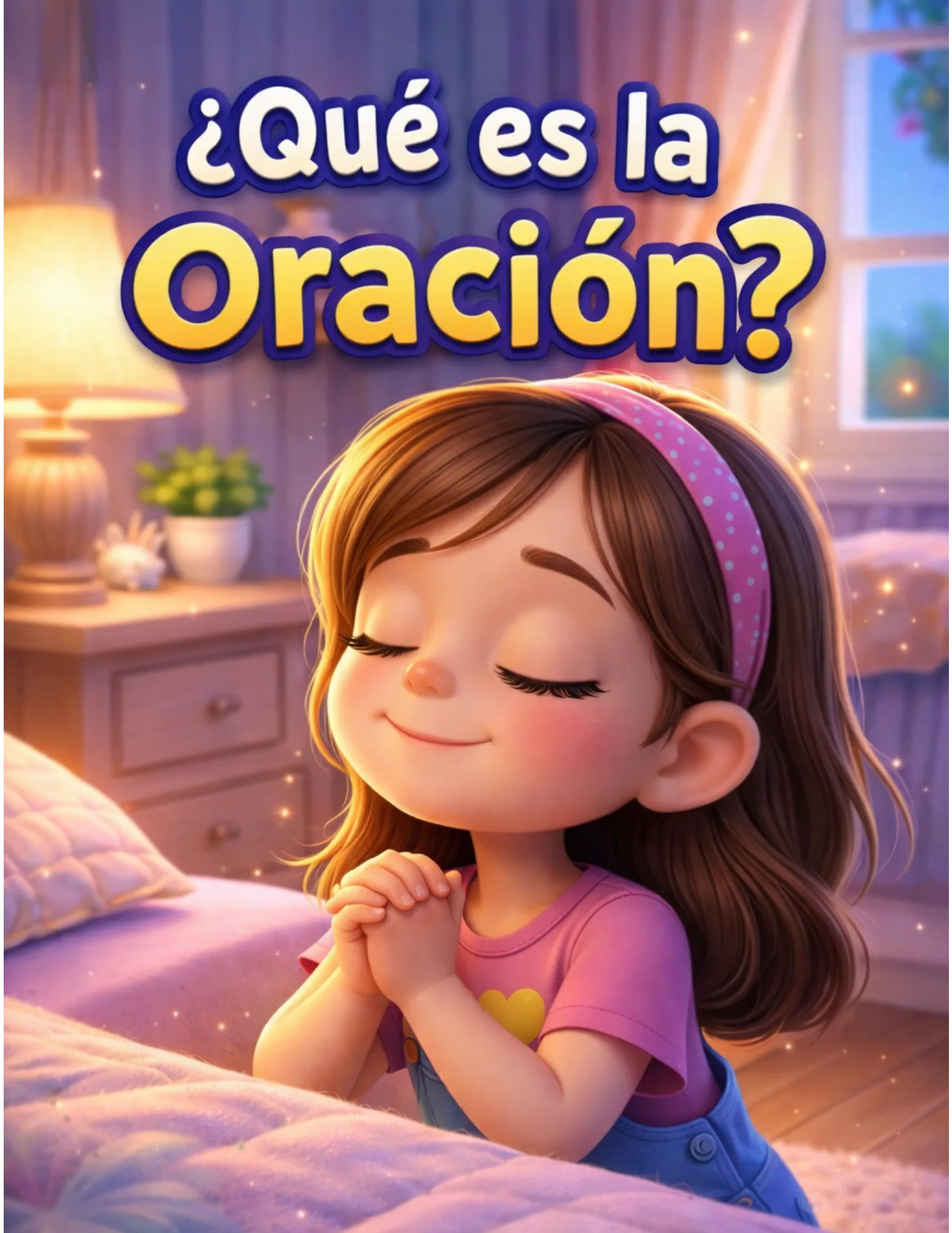 Portada del material 📖 ¿Qué es la oración? 🙏💛