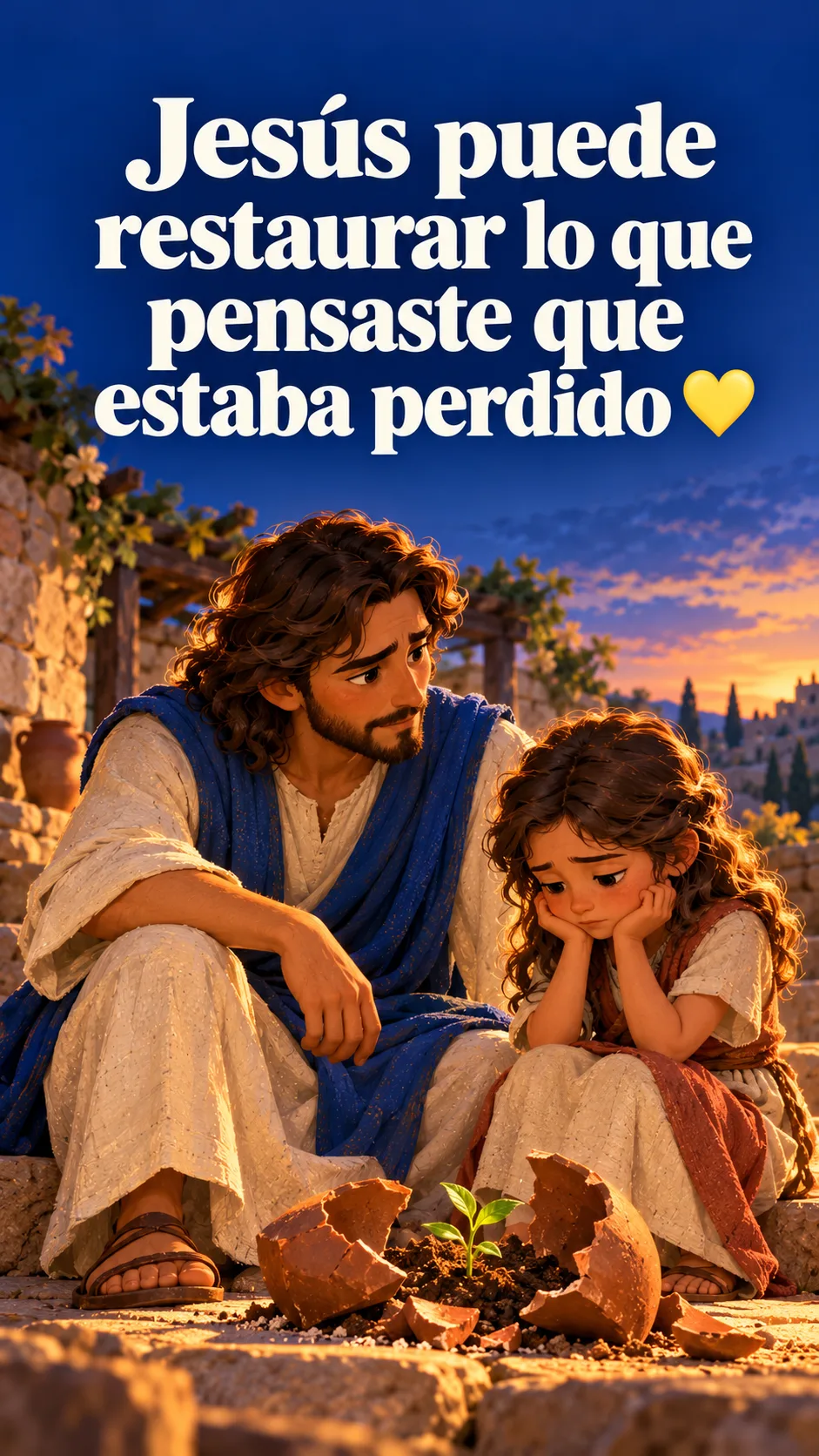 Portada de pregunta a Jesús Jesús puede restaurar lo que pensaste que estaba perdido 💛